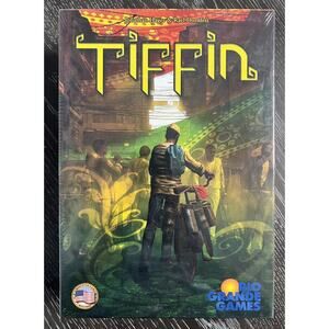 Tiffin Board Game by Jonathan Hager 2016 Rio Grande Games, New and Sealed